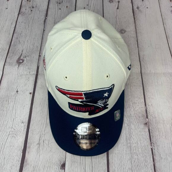 NWT New Era 39THIRTY 2022 NFL New England Patriots Sideline OnField Flex Hat Cap - Picture 5 of 7